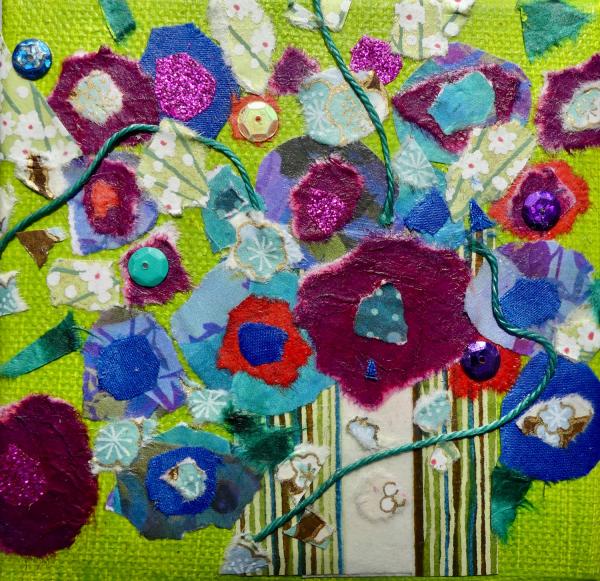 Teeny Tiny Vases of Blooms IV