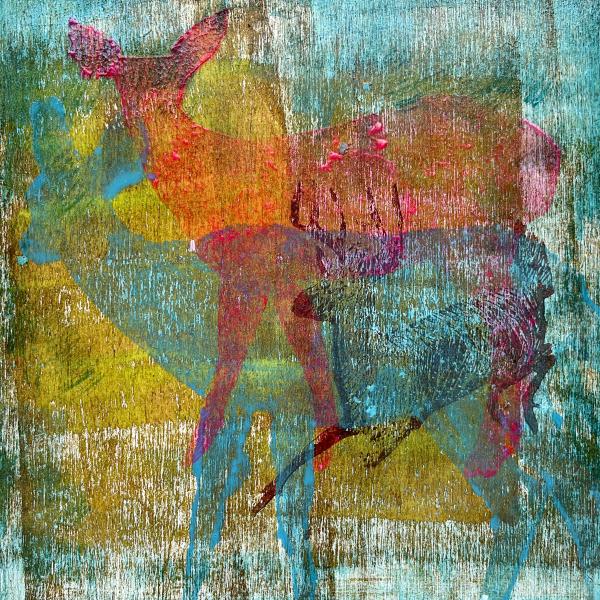 Evening Deer I