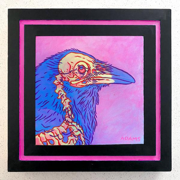 Fluorescent Fauna Raven