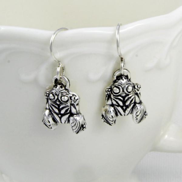 Tribal Frog Earrings picture