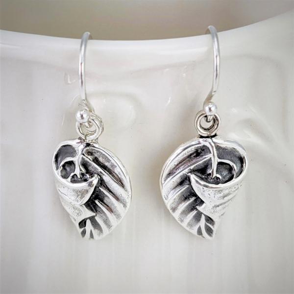 Curled Leaf Earrings picture