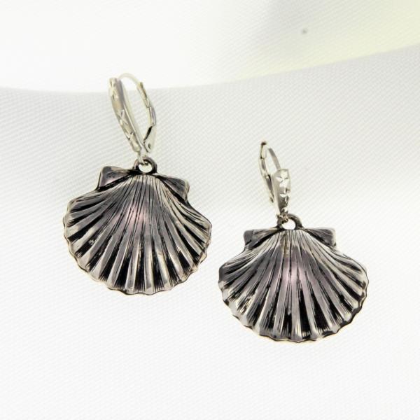 Large Seashell Earrings