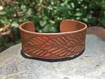 Copper Leaf Cuff