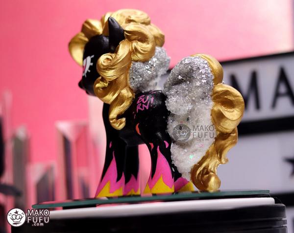 CUSTOM - Pony BURN! - Ceramic Statue 4.5 x 4.25 x 2.5" picture