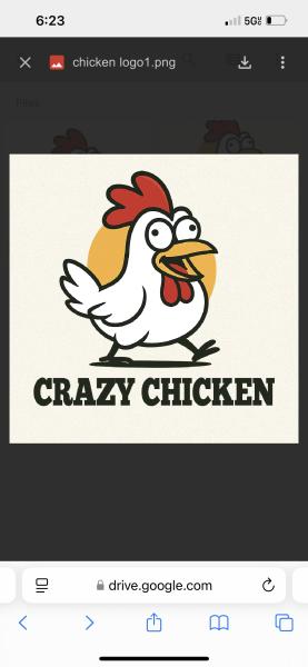 Crazy chicken food truck