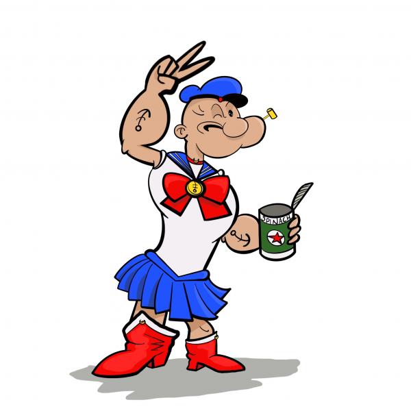 Popeye the Sailor Moon