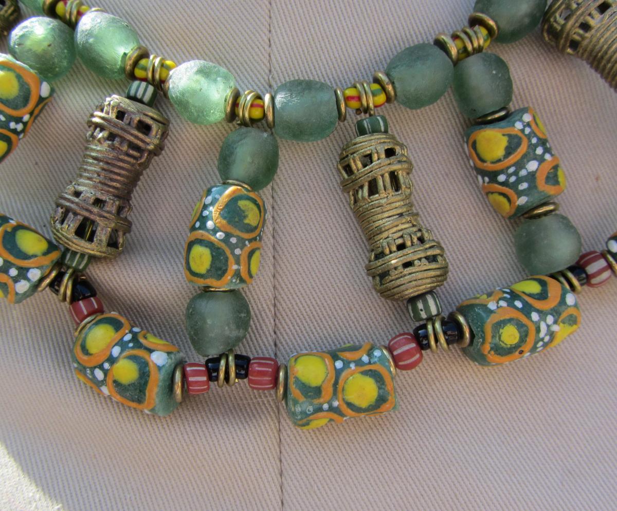 African Collar Necklace picture