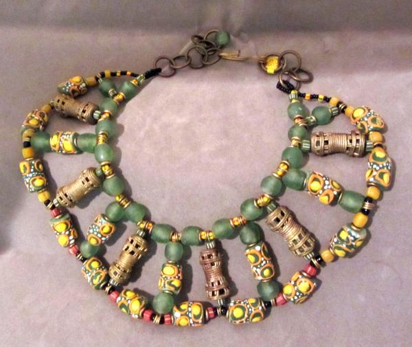 African Collar Necklace picture