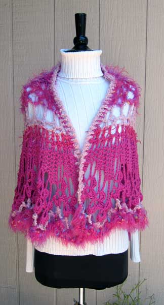 Pink Crusader Shawl picture