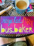 Bus Baker Recycled Art