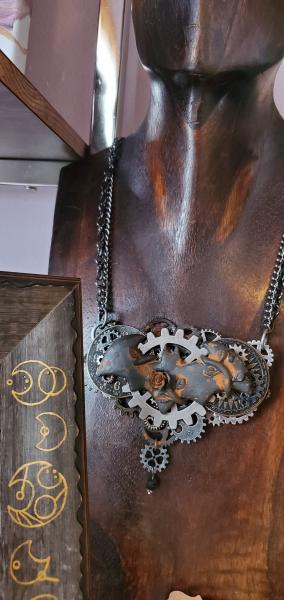 Batman Dark Steampunk Necklace picture