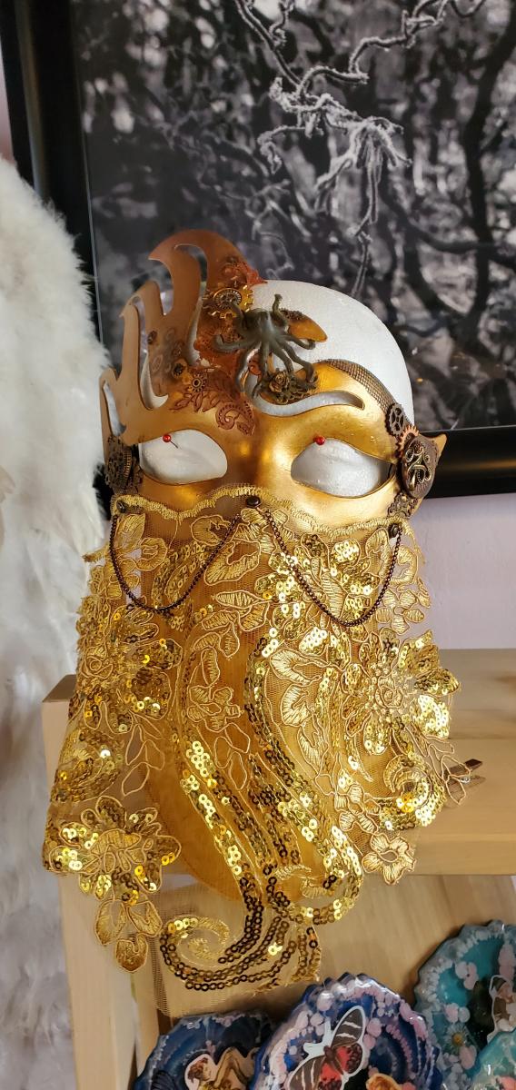 Steampunk Venetian Mask picture