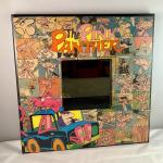 Pink Panther VIntage Comic Book Desk or Wall Mirror Cat Detective 1970's