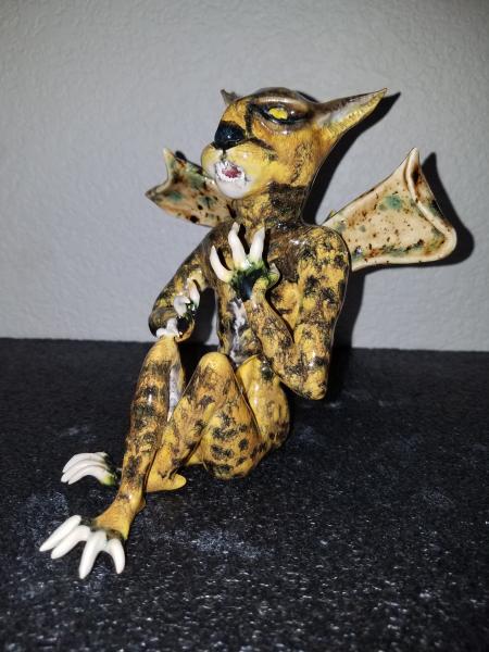 Ceramic Cheetah Fairy - Inspired by DC Comics - Handmade picture