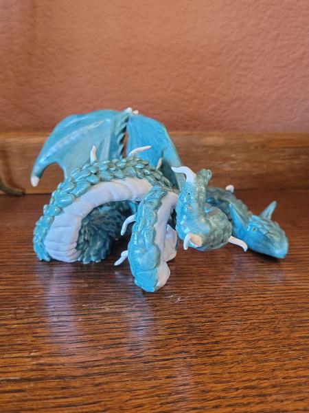 Ceramic Dragon Sculpture - Trash the Dragon from Twenty One Pilots picture