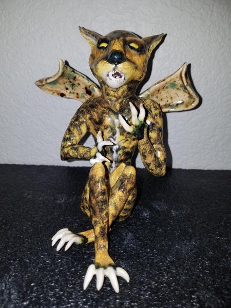 Ceramic Cheetah Fairy - Inspired by DC Comics - Handmade