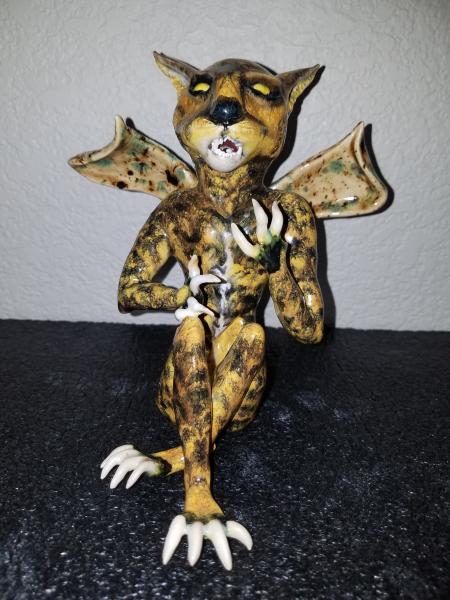 Ceramic Cheetah Fairy - Inspired by DC Comics - Handmade picture