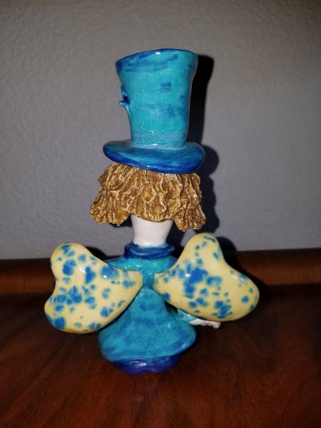 Ceramic Handmade - Top Hat Blue Fairy picture