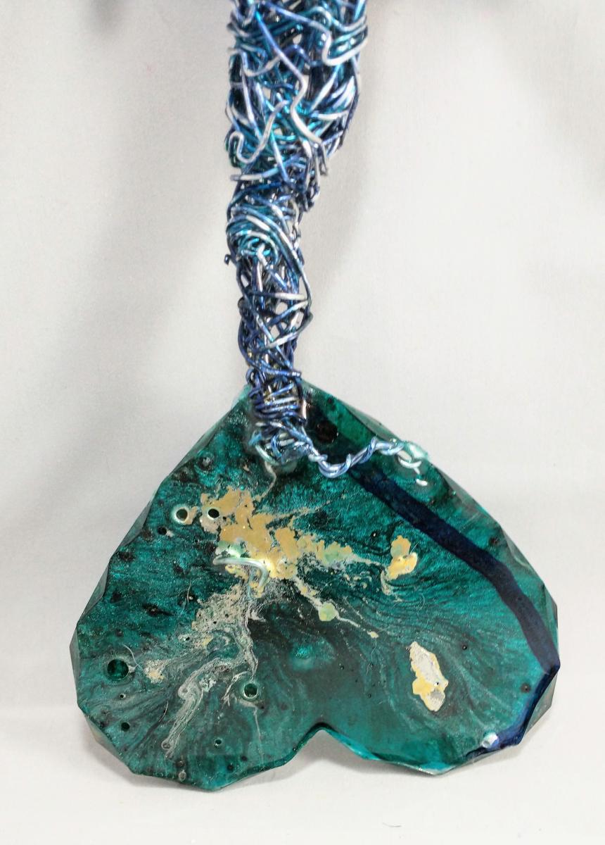 Mermaid with epoxy tail picture