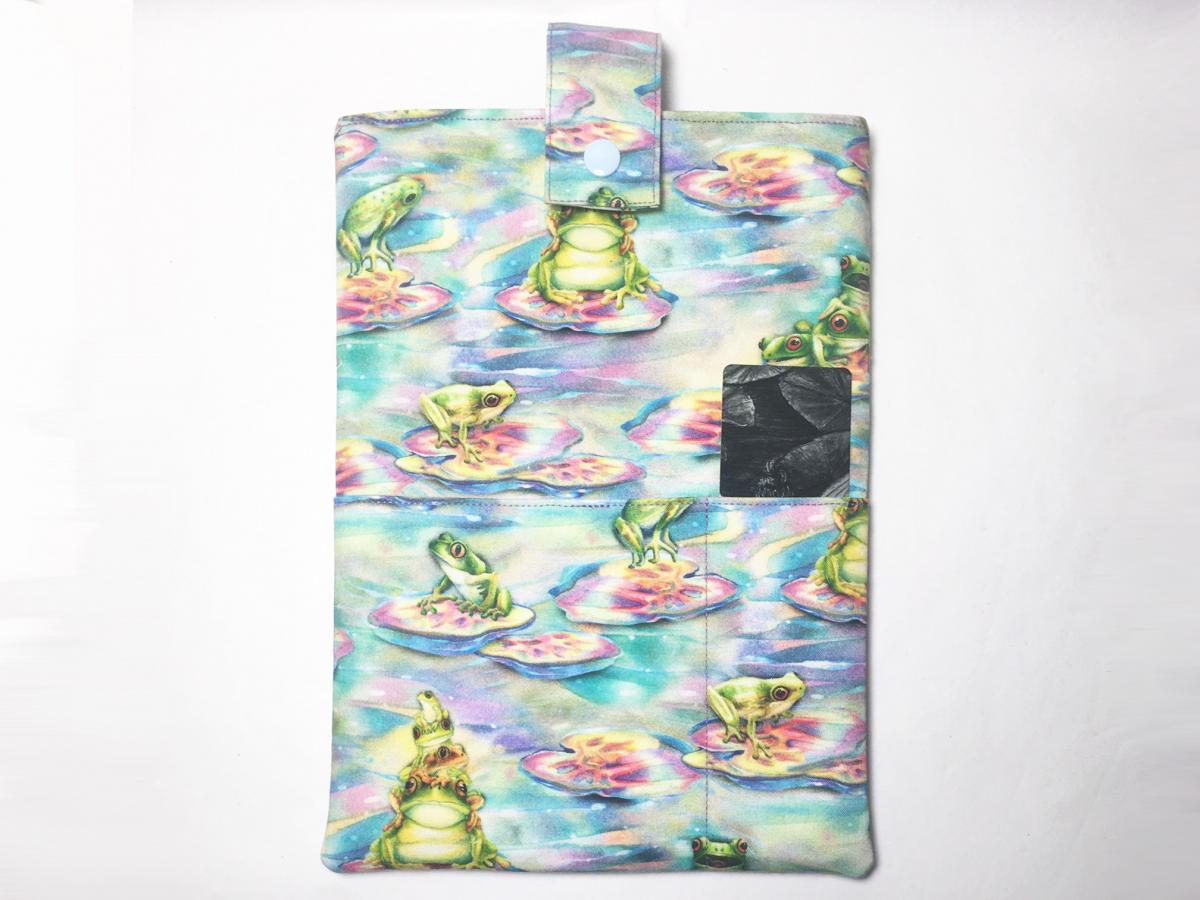 Pond Pals Gift Bundle | Magic Fairy Frog Metal Bookmark, Cushioned Travel Sleeve w/Pockets picture