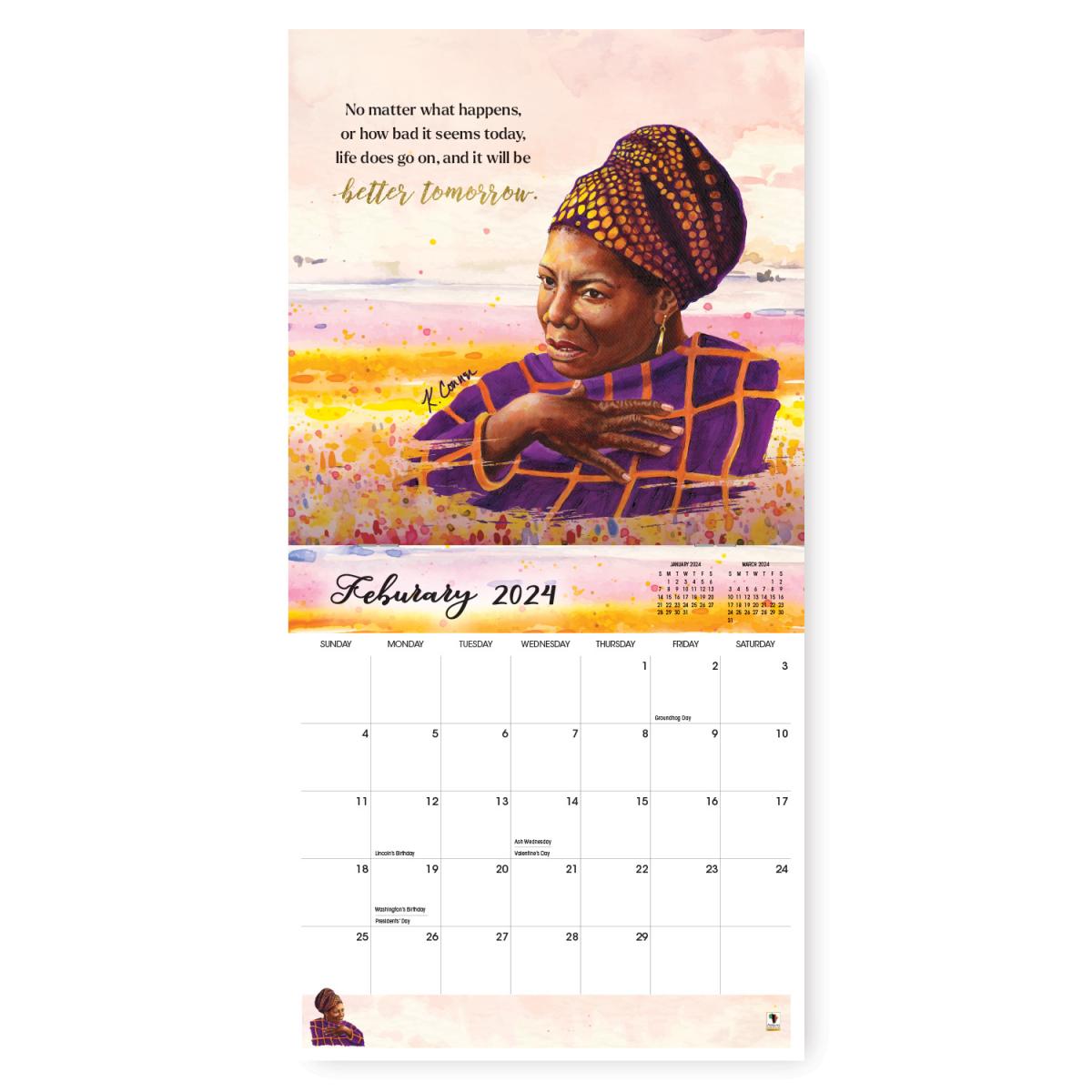 "Still I Rise" 2024 Wall Calendar picture