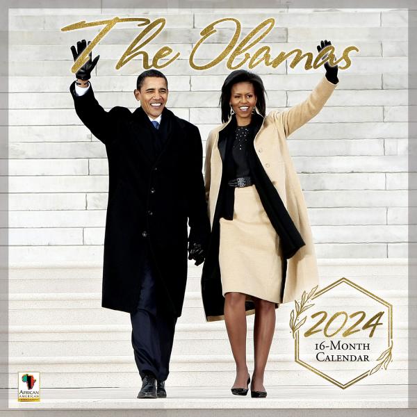 2024 The Obamas Wall Calendar