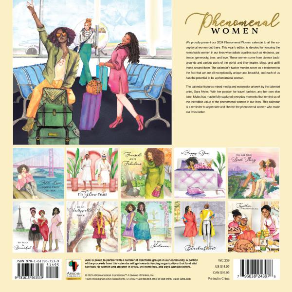 2024 Phenomenal Women Wall Calendar picture