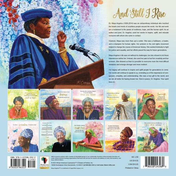 "Still I Rise" 2024 Wall Calendar picture
