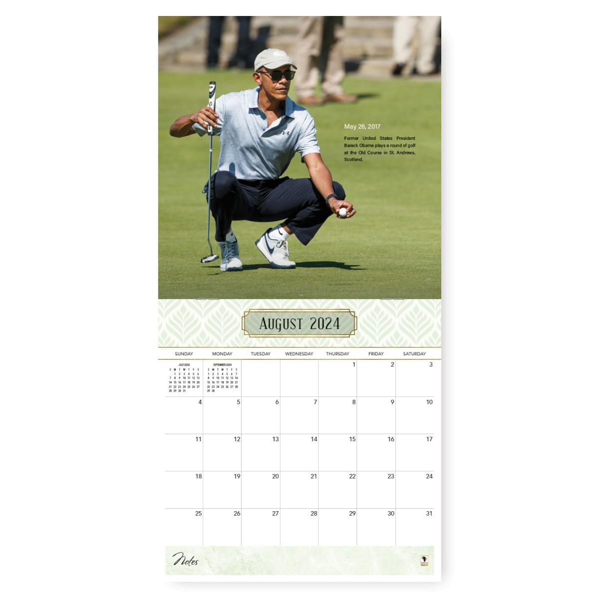 2024 The Obamas Wall Calendar picture