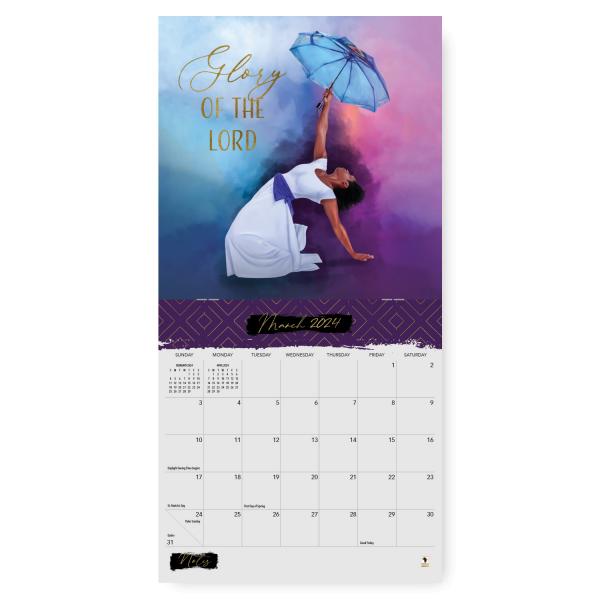 2024 Total Praise Wall Calendar picture