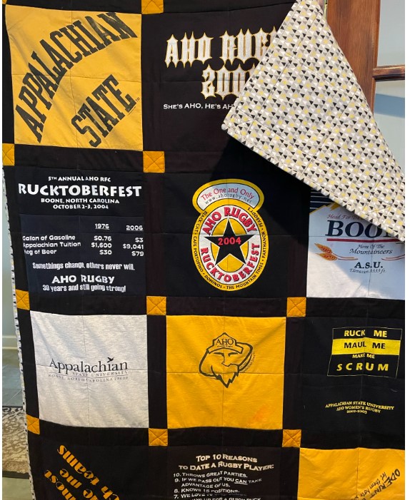 Custom Memory Quilt - custom photo or t-shirt quilt picture