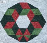 Wreath of Hope Quilt - Throw Quilt
