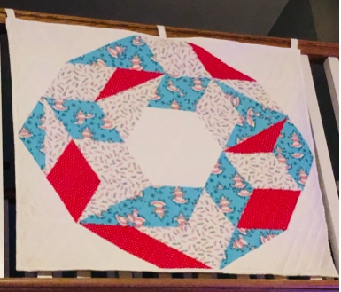 Wreath of Hope Quilt - wall hanging