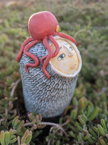 bertrand + ayako - handmade ceramic desk friends picture