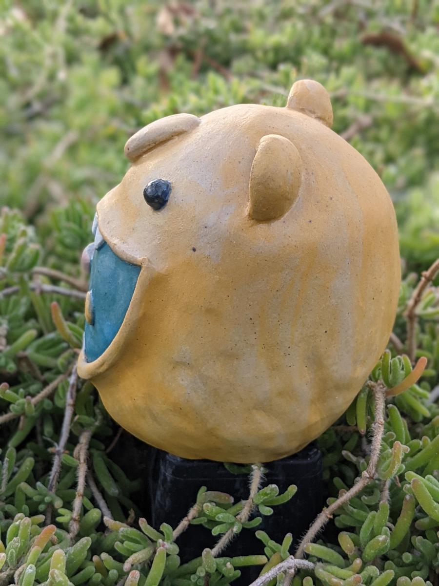 kumar - handmade ceramic desk friend picture