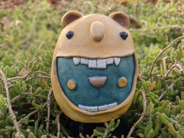 kumar - handmade ceramic desk friend picture
