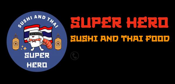 Superhero sushi and Thaifood