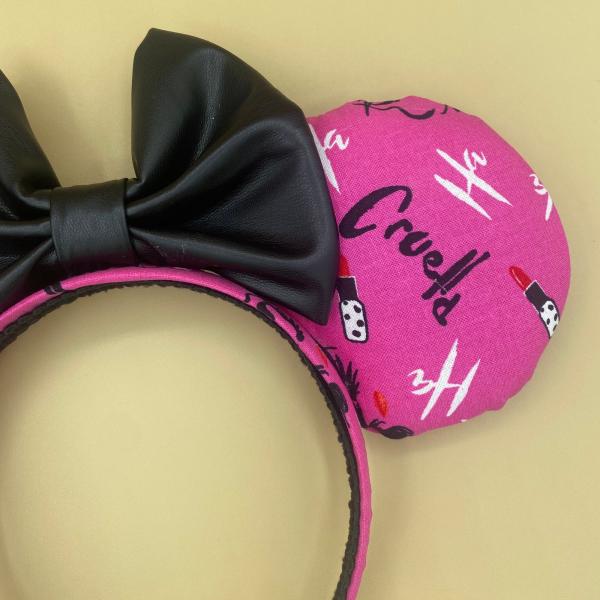 Cruella Minnie Ears | Cruella de Vil Ears | Disney Villain Ears picture