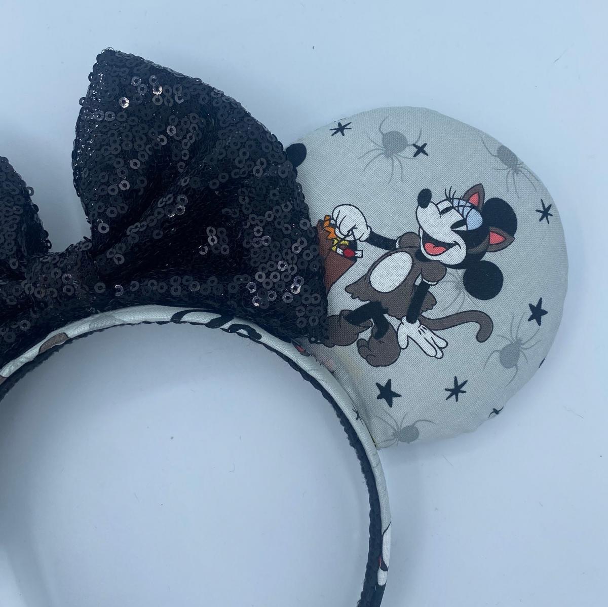Mickey and Minnie Mouse Halloween Costume Minnie Ears | Minnie Ears for Halloween picture