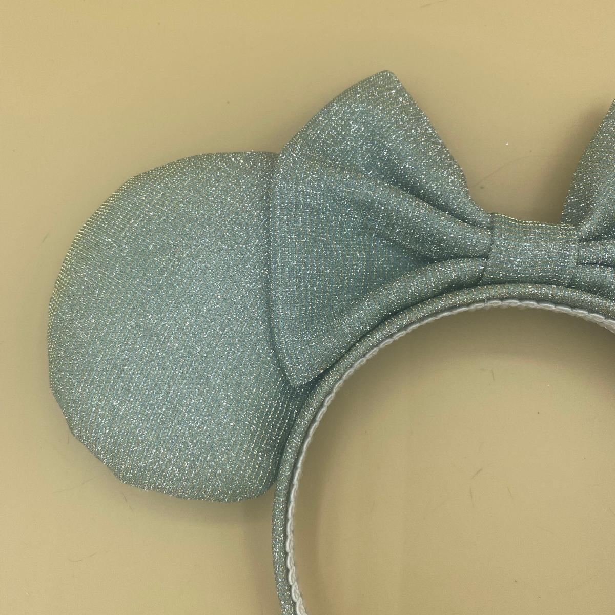 Green Sparkly Minnie Mouse Ears | Tiana Inspired Minnie Ears picture