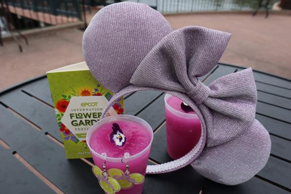 Light Purple Sparkly Minnie Mouse Ears | Lavender Minnie Ears picture