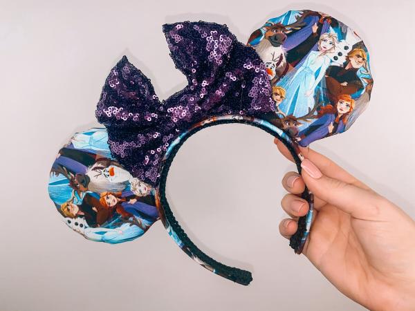 Frozen II Minnie Mouse Ears | Anna Elsa Kristoff Sven and Olaf
