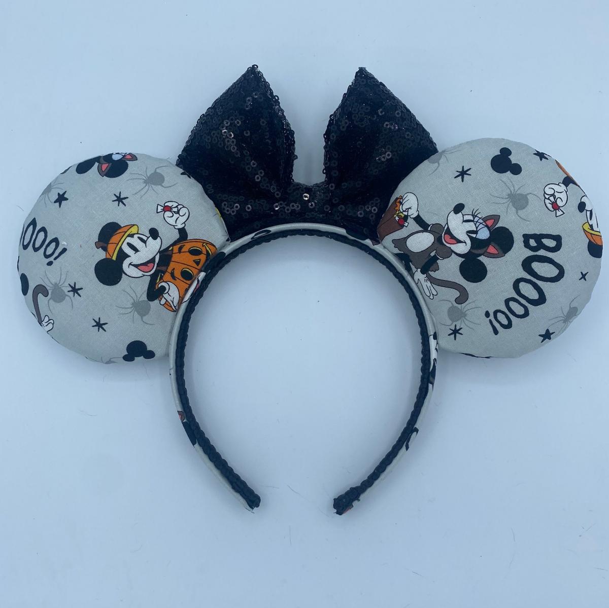Mickey and Minnie Mouse Halloween Costume Minnie Ears | Minnie Ears for Halloween picture