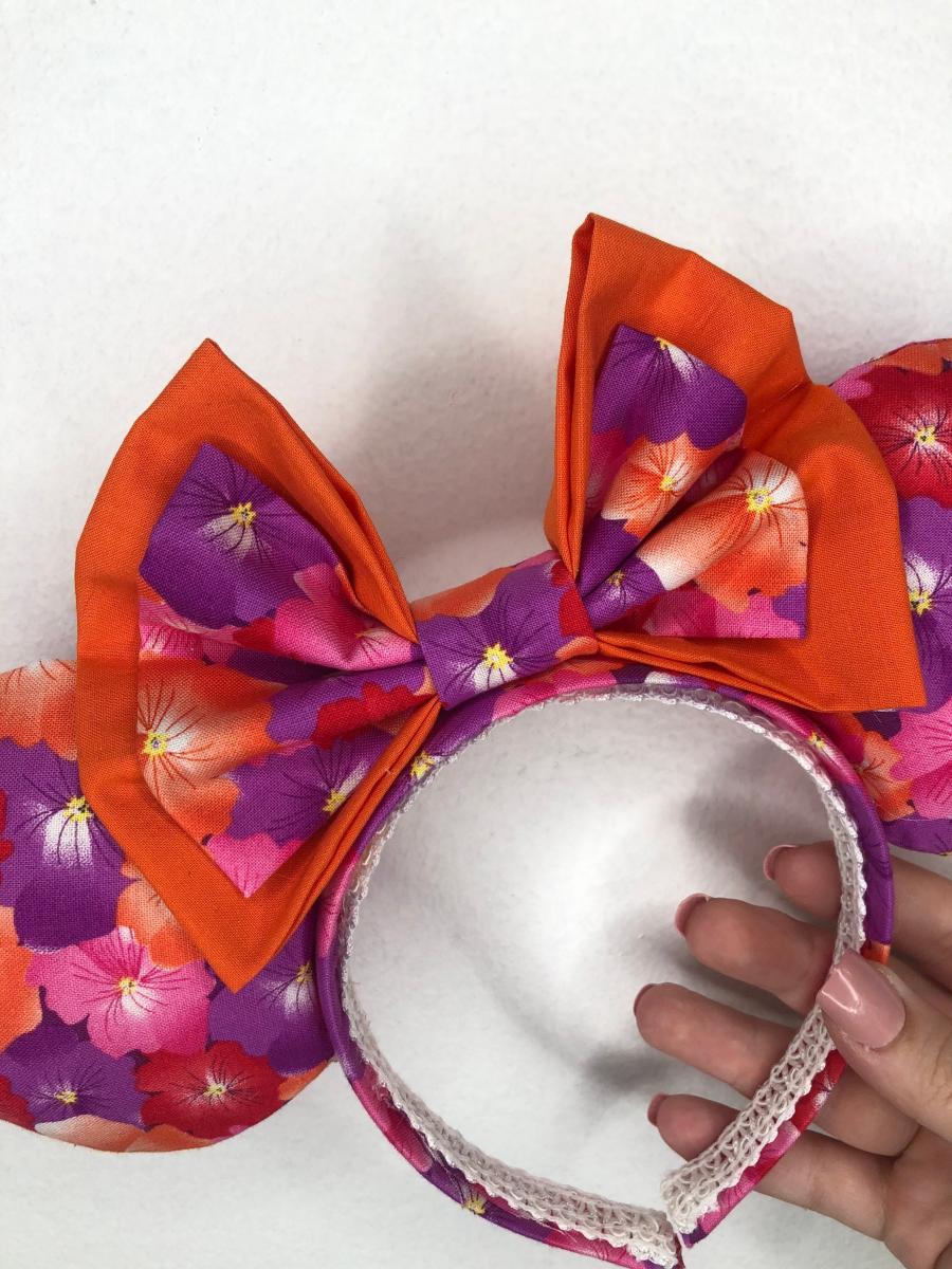 Hawaiian Hibiscus Minnie Mouse Ears picture