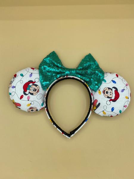 Christmas Minnie Mouse Ears with the Fab Five | Festive Minnie Ears picture