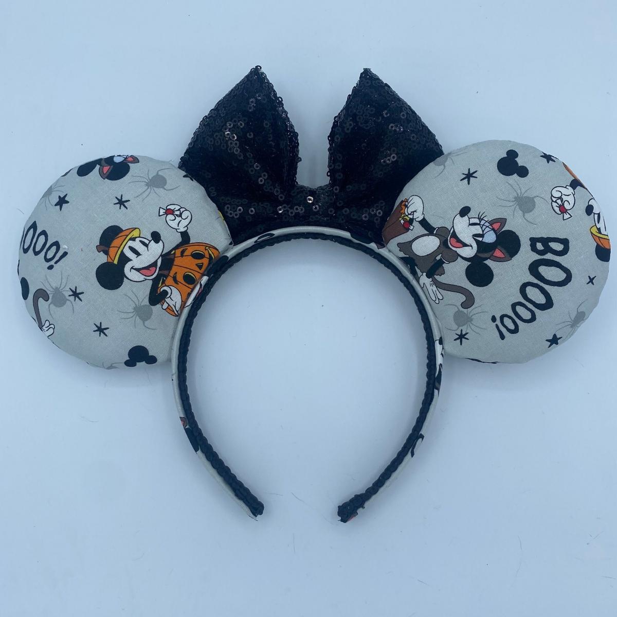 Mickey and Minnie Mouse Halloween Costume Minnie Ears | Minnie Ears for Halloween picture