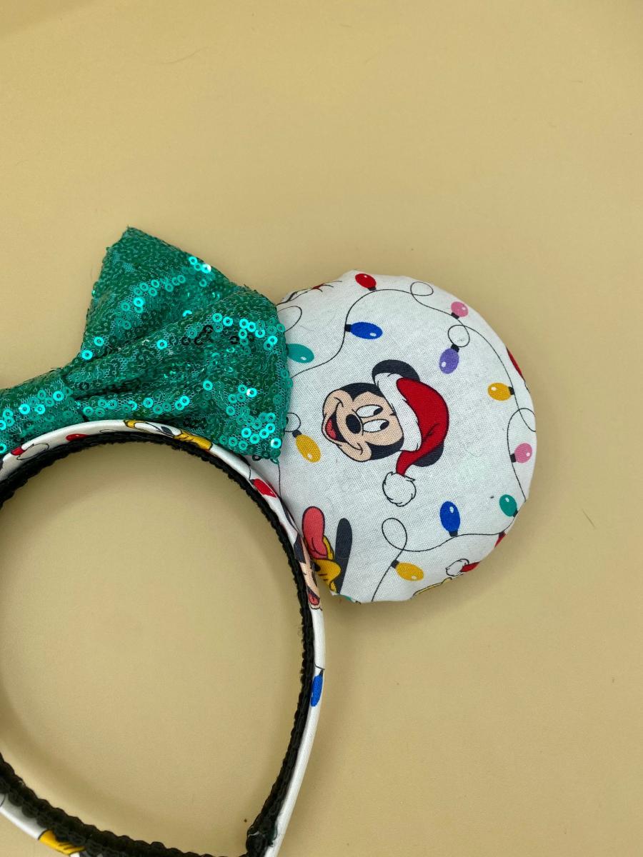 Christmas Minnie Mouse Ears with the Fab Five | Festive Minnie Ears picture