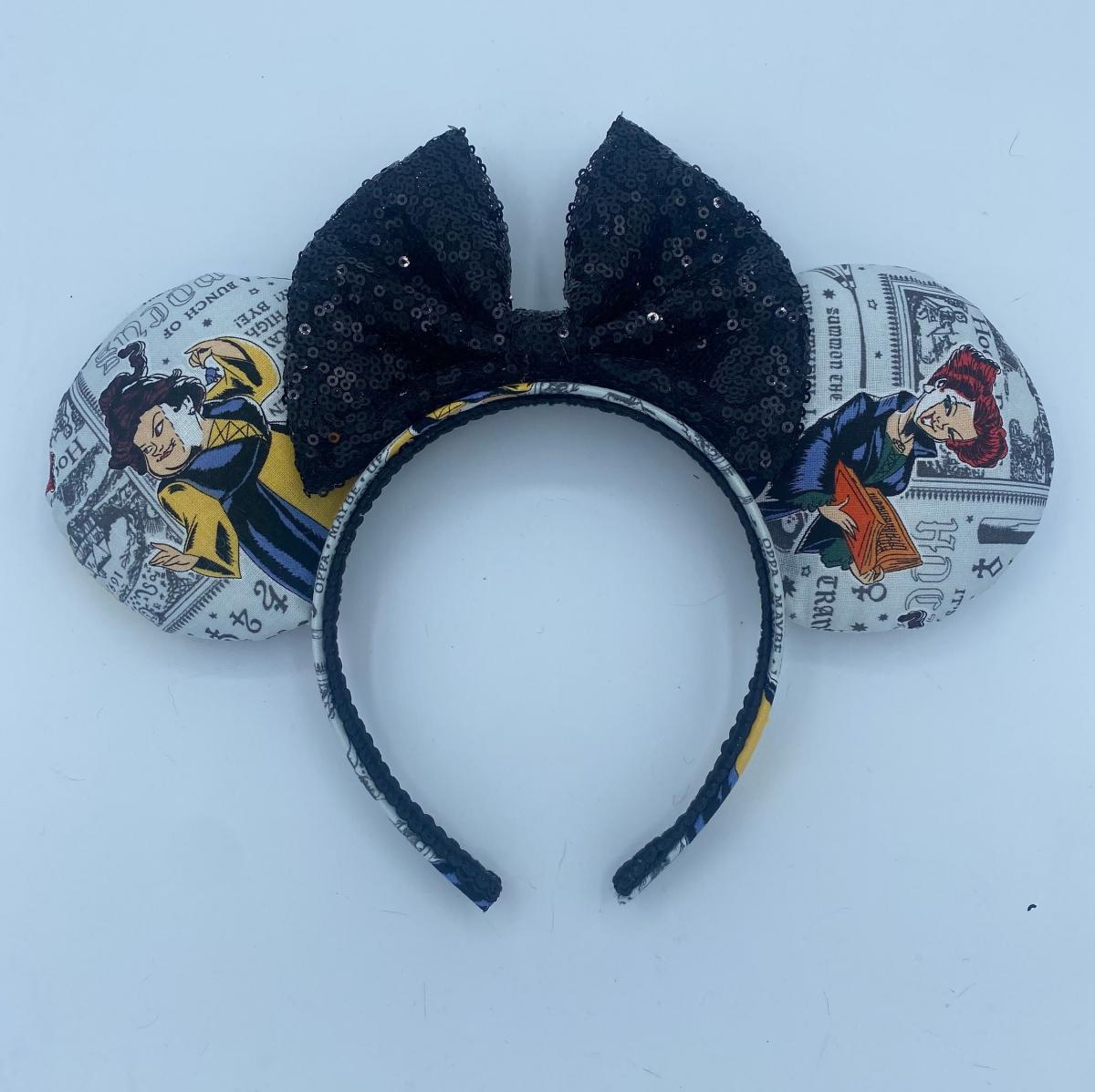 Hocus Pocus Minnie Ears | Halloween Sanderson Sisters Ears picture