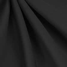 Thick Black Spandex Fabric | Black Opaque Athletic Fabric BY THE YARD
