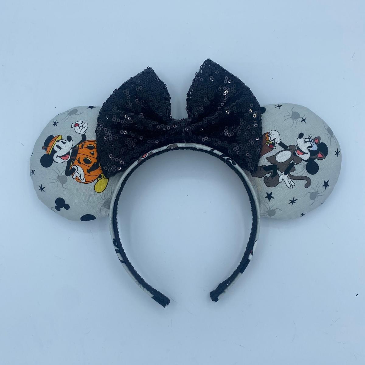 Mickey and Minnie Mouse Halloween Costume Minnie Ears | Minnie Ears for Halloween picture